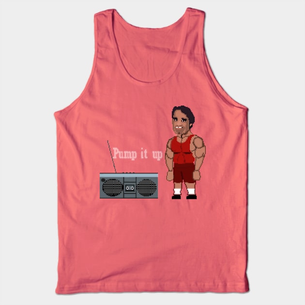 Pump it Up Tank Top by ShatteredPixels